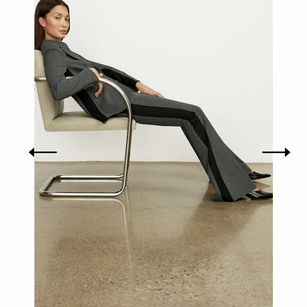 Smythe Charcoal Tux Pants